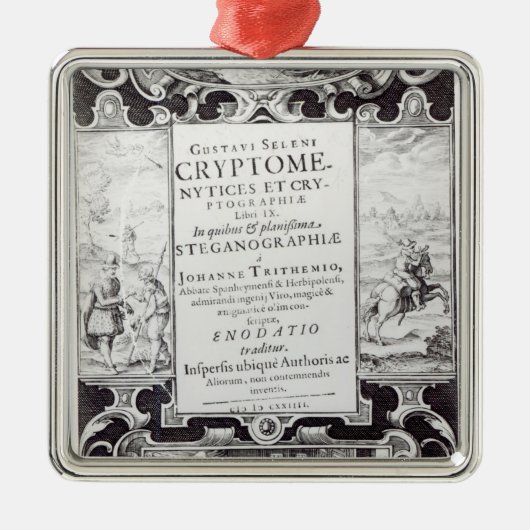 Titelblatt, zum 9 zu buchen ornament aus metall (Vorne)