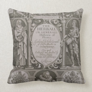 Titelblatt zur zweiten Ausgabe 'des Herball Kissen