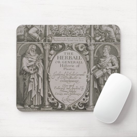 Titelblatt zur zweiten Ausgabe 'des Herball Mousepad (Mit Mouse)