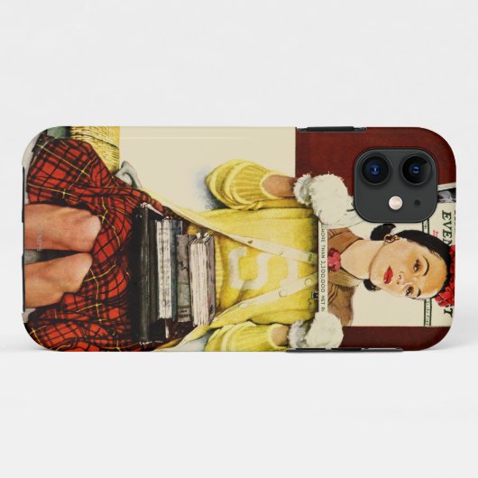 Titelmädchen Case-Mate iPhone Hülle (Rückseite (Horizontal))