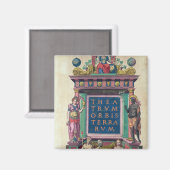 Titelseite, 3. Auflage "Theatrun Orbis Magnet (Vorderseite/Rückseite)