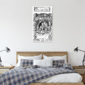 Titelseite der Bischofsbibel, Pub. 1568 Leinwanddruck (Insitu (Schlafzimmer))