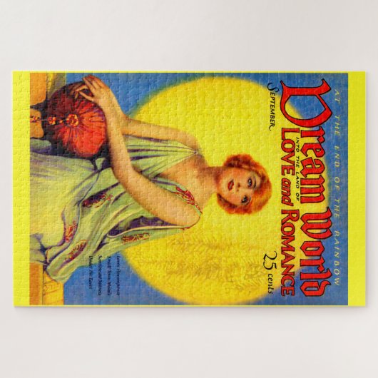 Titelseite der Dream World-Zeitschrift aus den 192 Puzzle (Horizontal)