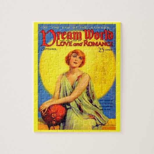 Titelseite der Dream World-Zeitschrift aus den 192 Puzzle (Vertikal)