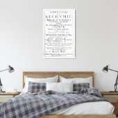 Titelseite der englischen Ausgabe Leinwanddruck (Insitu (Schlafzimmer))