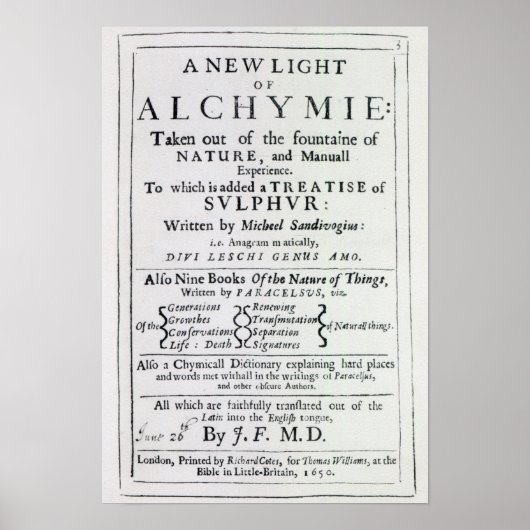 Titelseite der englischen Ausgabe Poster (Vorne)