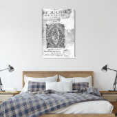 Titelseite der ersten Ausgabe von "Essais" Leinwanddruck (Insitu (Schlafzimmer))