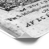 Titelseite der ersten Ausgabe von "Essais" Poster (Ecke)