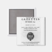 Titelseite der ersten Sammlung von "La Magnet (Vorderseite/Rückseite)
