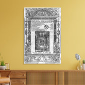 Titelseite der Oper Ciceronis, veröffentlicht 1520 Leinwanddruck (Insitu (Wohnzimmer))