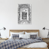 Titelseite der Oper Ciceronis, veröffentlicht 1520 Leinwanddruck (Insitu (Schlafzimmer))
