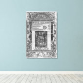 Titelseite der Oper Ciceronis, veröffentlicht 1520 Leinwanddruck (Insitu (Holzboden))