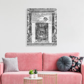 Titelseite der Oper Ciceronis, veröffentlicht 1520 Leinwanddruck (Insitu (Wohnzimmer))