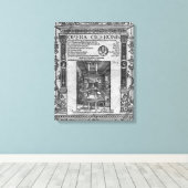 Titelseite der Oper Ciceronis, veröffentlicht 1520 Leinwanddruck (Insitu (Holzboden))