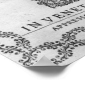 Titelseite der Scherzi Musicali Poster (Ecke)