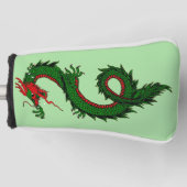 Titelseite des chinesischen Drachengolfkopfes Golf Headcover (Vorderseite)