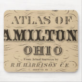 Titelseite des Hamilton Landkreis Atlas Mousepad (Vorne)