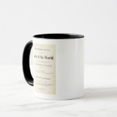 Titelseite des indizierten Atlas Tasse (Vorderseite Links)