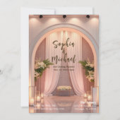 Titelseite des Magazins für Hochzeiten Einladung (Vorderseite)