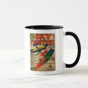 Titelseite des Magazins Sky Fighters Tasse