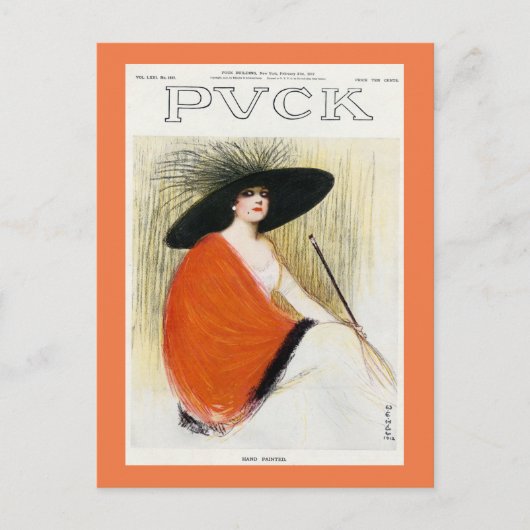 Titelseite des Puck Magazine 1912 Postkarte (Vorderseite)