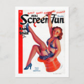 Titelseite des Real Screen Fun Magazine 2 Postkarte (Vorderseite)