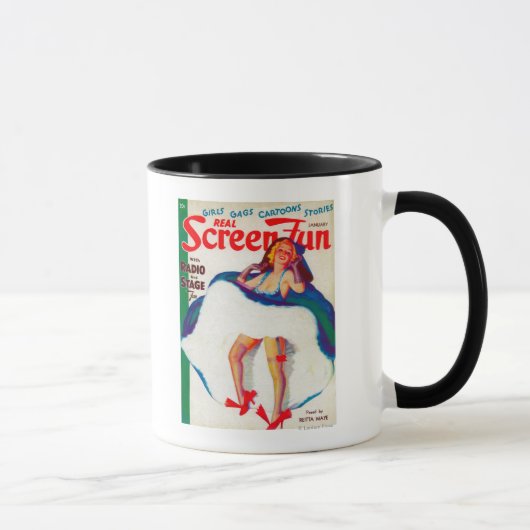 Titelseite des Real Screen Fun Magazine 3 Tasse (Rechts)
