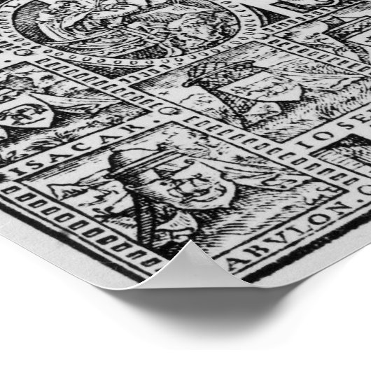 Titelseite für die englische Übersetzung Poster (Ecke)