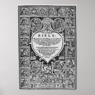 Titelseite für die englische Übersetzung Poster