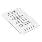 Titelseite La Clemenza di Tito Libretto Magnet (Rechte Seite)