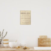 Titelseite Neue kommerzielle Atlas Poster (Küche)