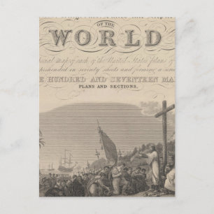 Titelseite - Neuer Universeller Atlas 2 Postkarte