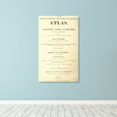 Titelseite Vollständige genetische, historische Leinwanddruck (Insitu (Holzboden))