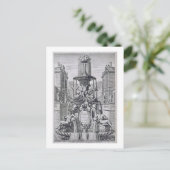 Titelseite von "Brunnen und Wasserjets in der Ita Postkarte (Stehend Vorderseite)