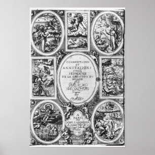 Titelseite von "Commentaires et Annotations �" Poster