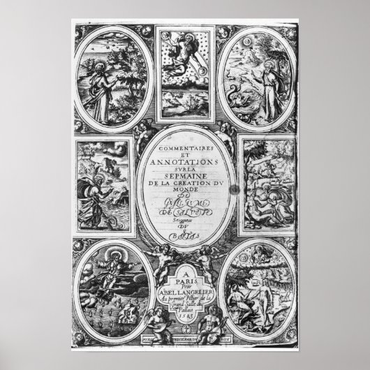 Titelseite von "Commentaires et Annotations �" Poster (Vorne)