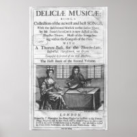 Titelseite von "Deliciae Musicae"