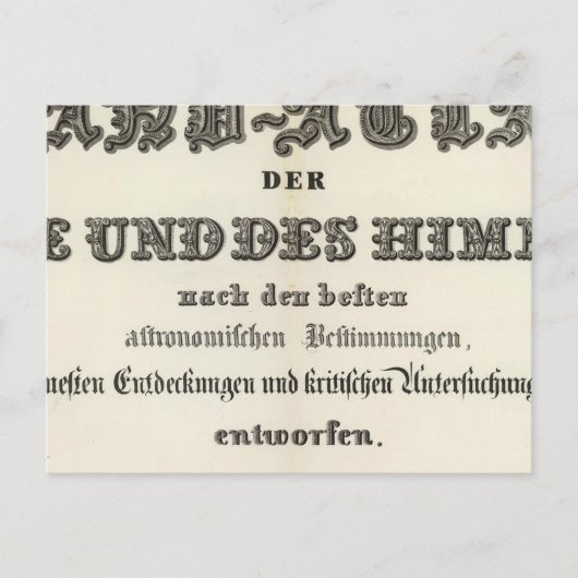 Titelseite von HandAtlas Postkarte (Vorderseite)