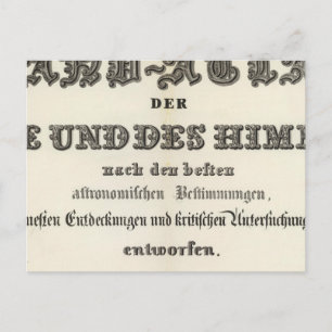 Titelseite von HandAtlas Postkarte