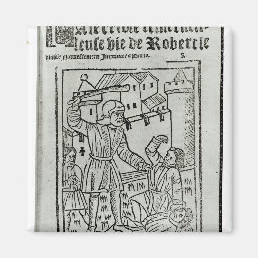 Titelseite von "La Terrible et Merveille �" Magnet (Vorne)