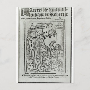Titelseite von "La Terrible et Merveille �" Postkarte