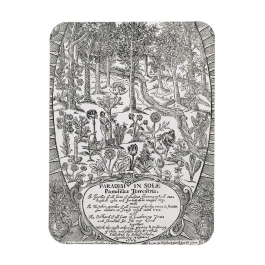 Titelseite von "Paradisi Sole; Paradisus Terrestre Magnet (Vertikal)