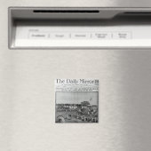 Titelseite von "The Daily Mirror" Magnet (In Situ (Geschirrspüler))