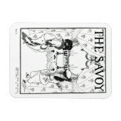 Titelseite von "The Savoy" Nr. 1 und 2, 1896 (bele Magnet (Horizontal)