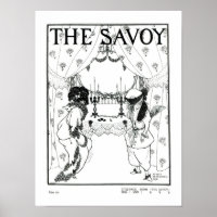 Titelseite von "The Savoy" Nr. 1 und 2, 1896 (bele