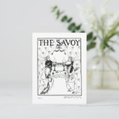 Titelseite von "The Savoy" Nr. 1 und 2, 1896 (bele Postkarte (Stehend Vorderseite)