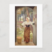 Tithe in Art (w/c auf Papier) Postkarte (Vorderseite)