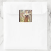 Tithe in Art (w/c auf Papier) Quadratischer Aufkleber (Tasche)