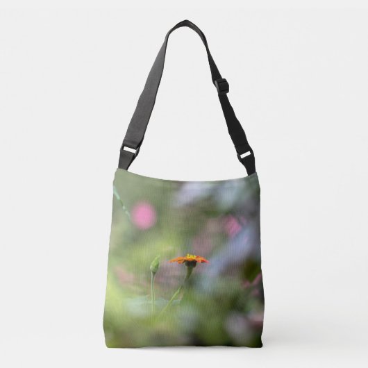 Tithonia im Garten Tragetaschen Mit Langen Trägern (Vorderseite)