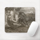 Tithonus, der Ehemann der Aurora, machte zu ein Mousepad (Mit Mouse)